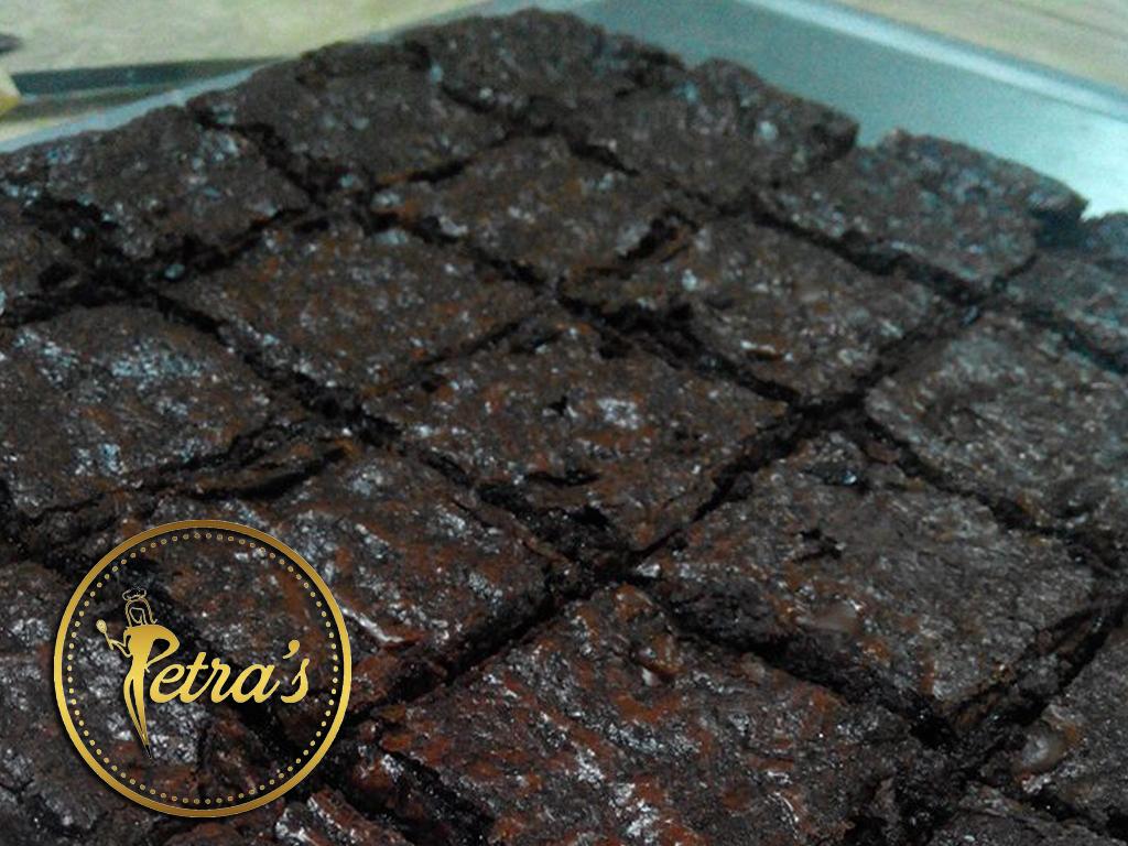 Dark Chocolate fudge brownies