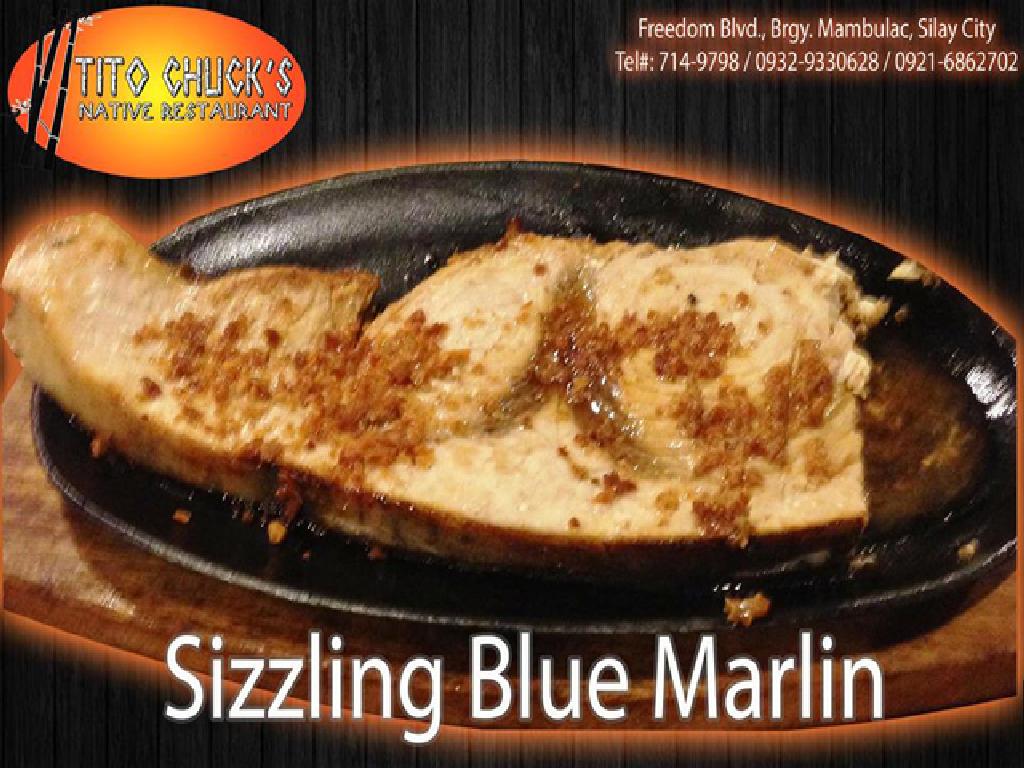 Sizzling Blue Marlin