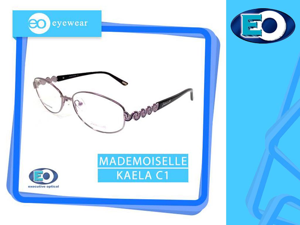 This elegant and stylish Mademoiselle Kaela C1 eyeglasses