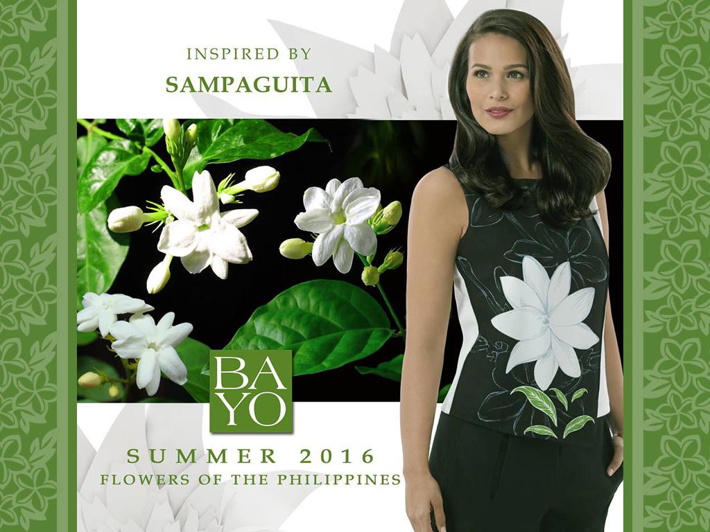 Featuring original prints inspired by the native flowers of the Gumamela