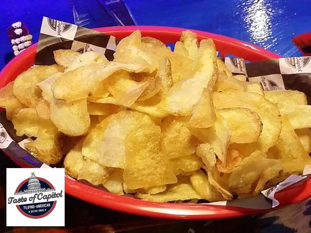 Our Granny's natural potato chips.