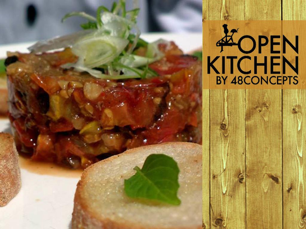 Mushroom and Tomato Tartare