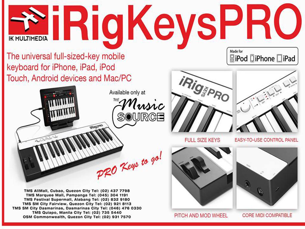 iRig Keys pro