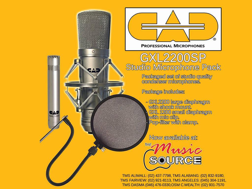 CAD GXL2200SP studio microphone pack