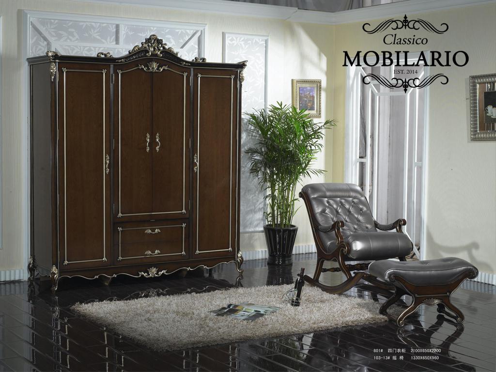 classico mobilario 4-Door Wardrobe