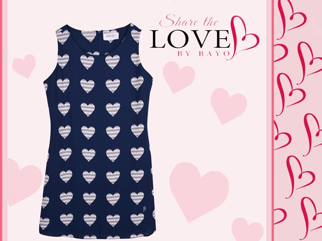 SharetheLOVE with this heart print dress