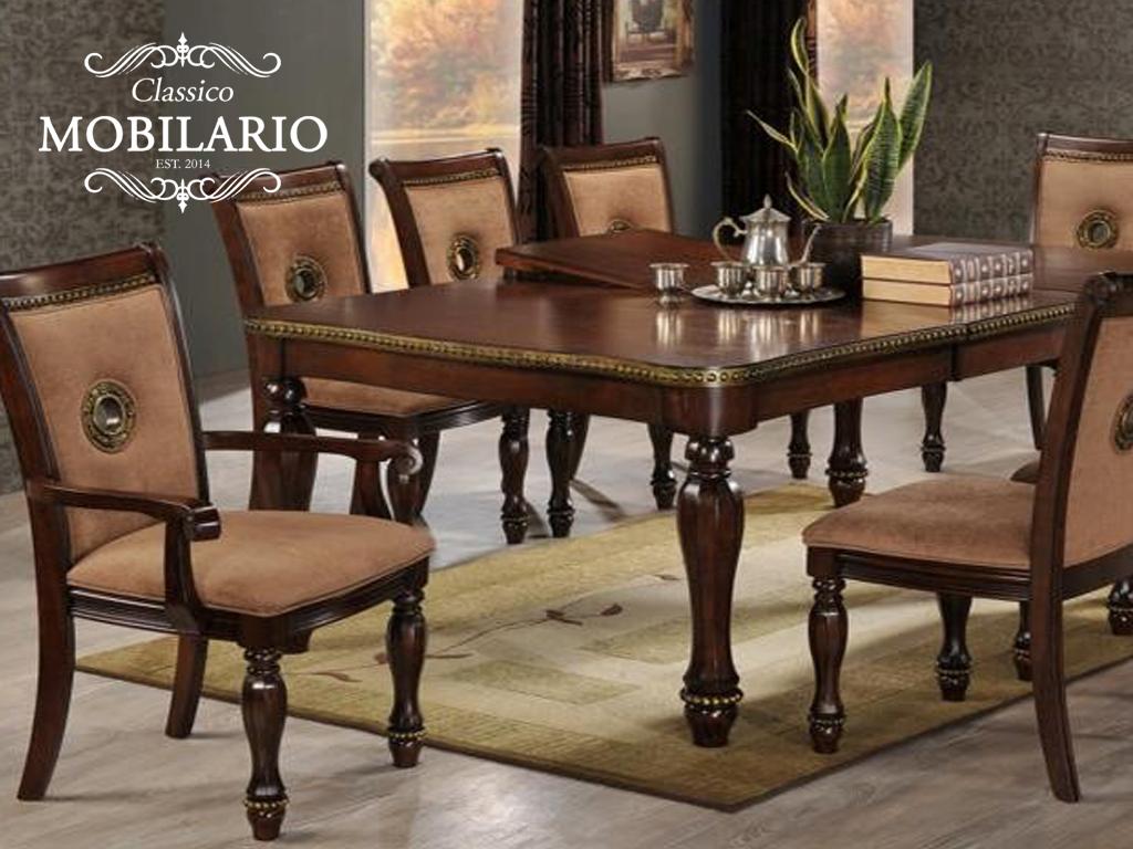 classico mobilario main dining set