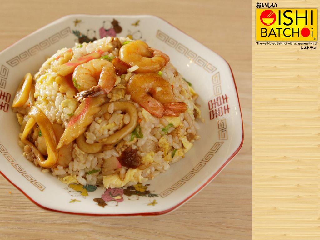 Oishi o Batchoi rice menu