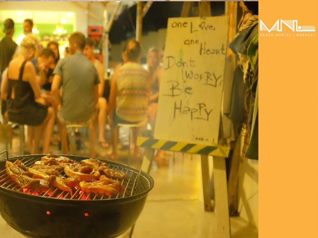 Don't worry be happy  at MNL Beach Hostel Boracay