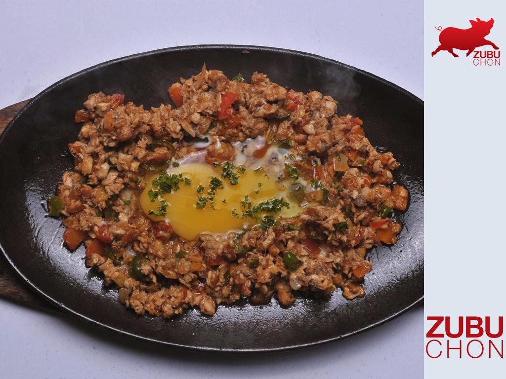 sizzling hot BANGUS SISIG!