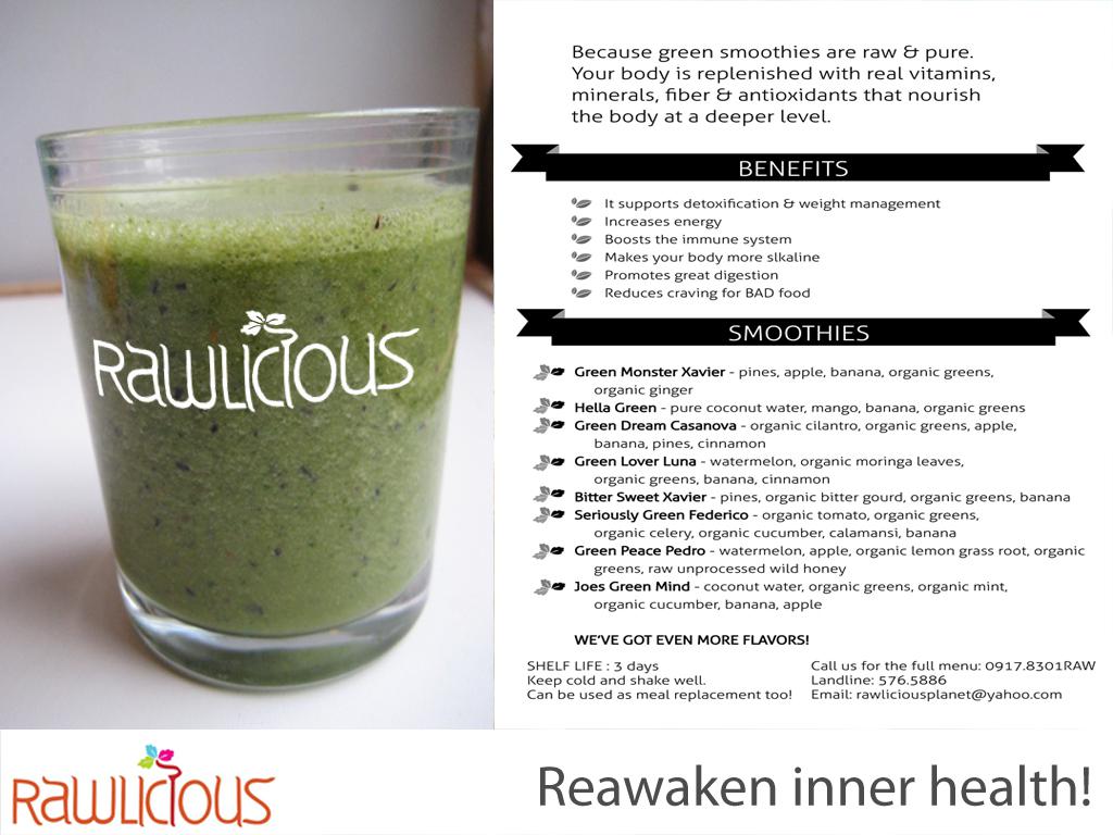 rawlicious flyer