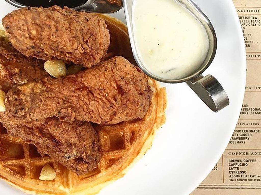 Buttermilk Fried Chicken and Waffle