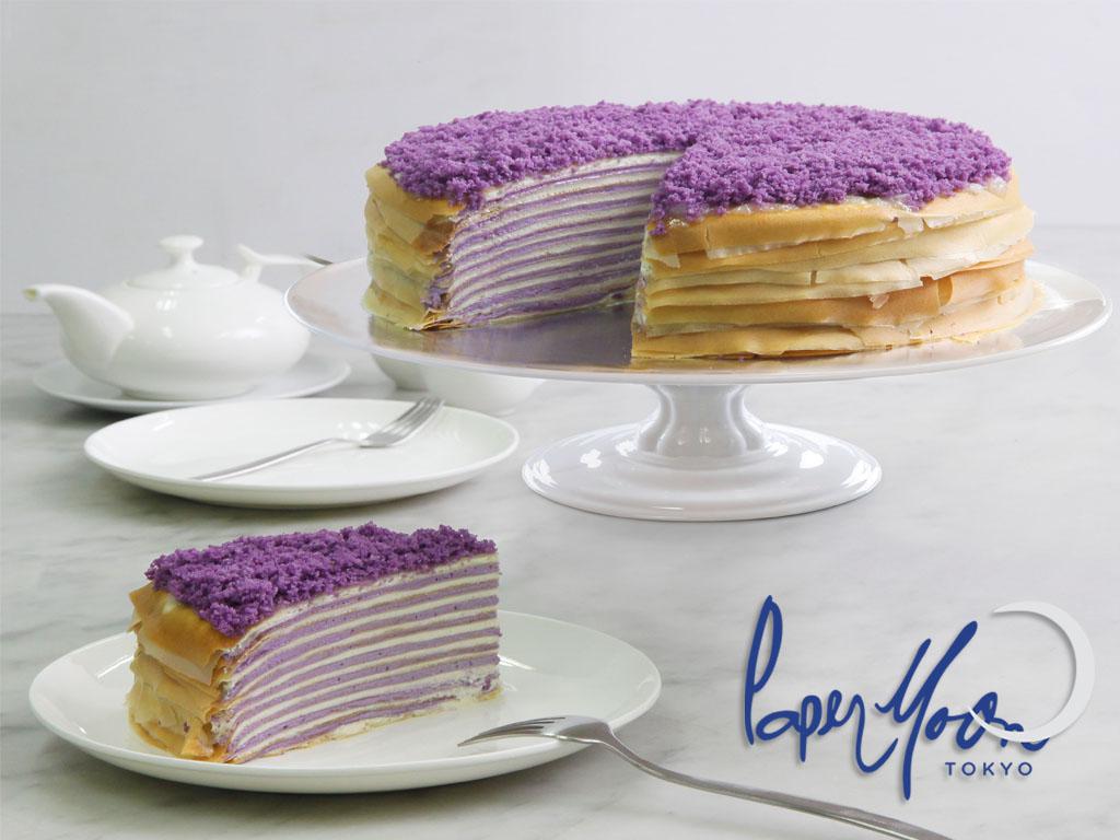 Ube Mille Crepe