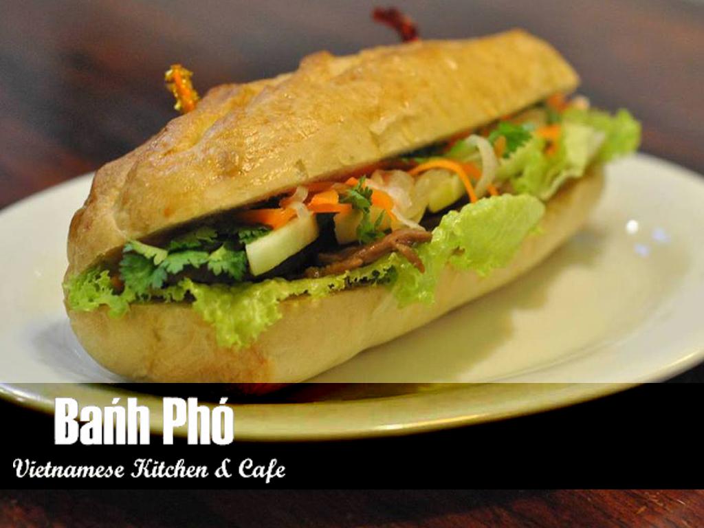 Banh Pho menu