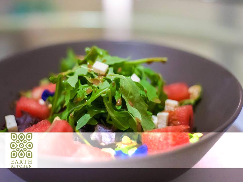 Watermelon Rocket Salad