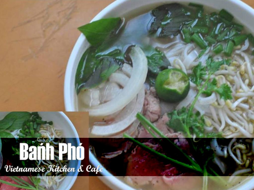 Banh Pho menu