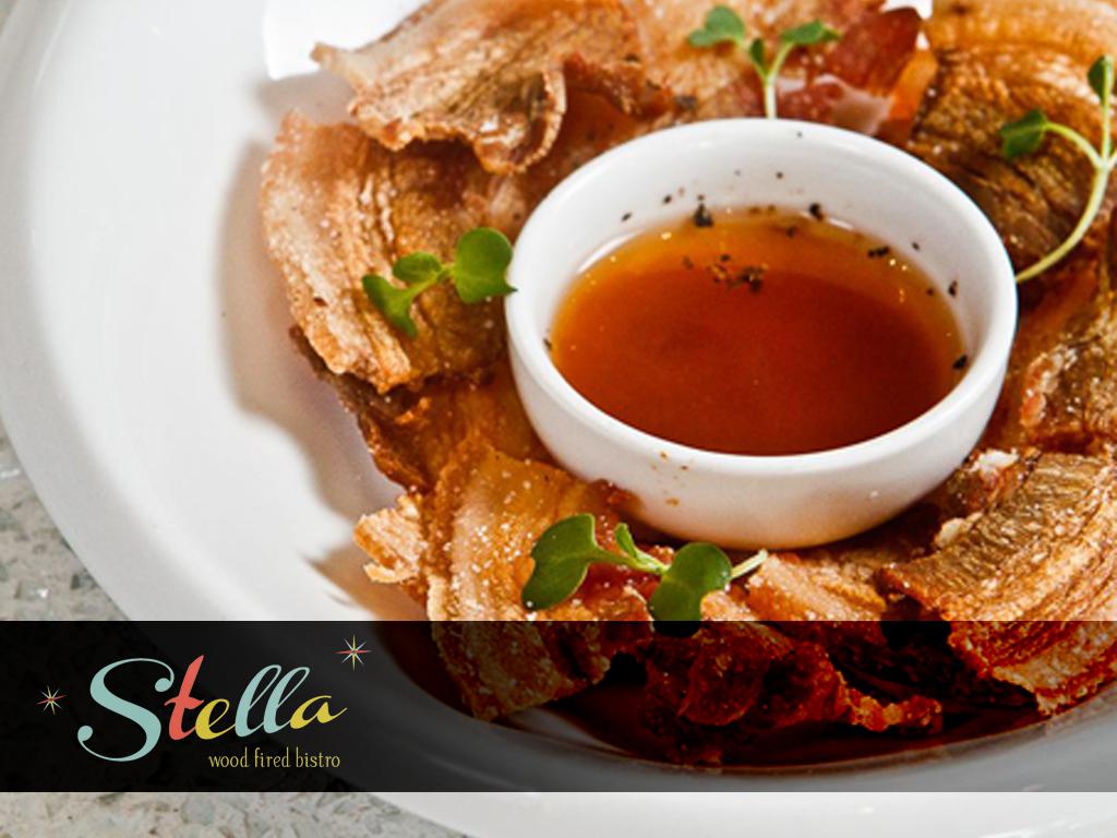 Perfect for a snack over some cocktails with your best of friends Come by this evening and bite into the crispy goodness STELLA