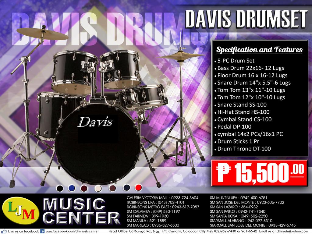 DAVIS DRUMSET