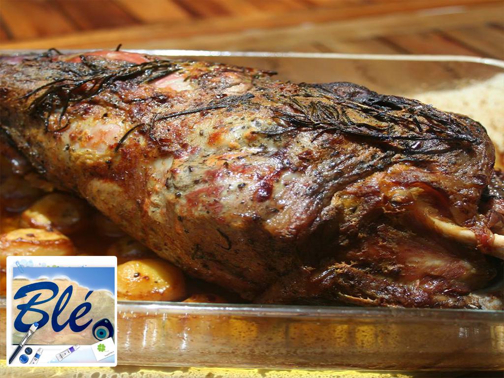 Slow Roast Lamb Leg