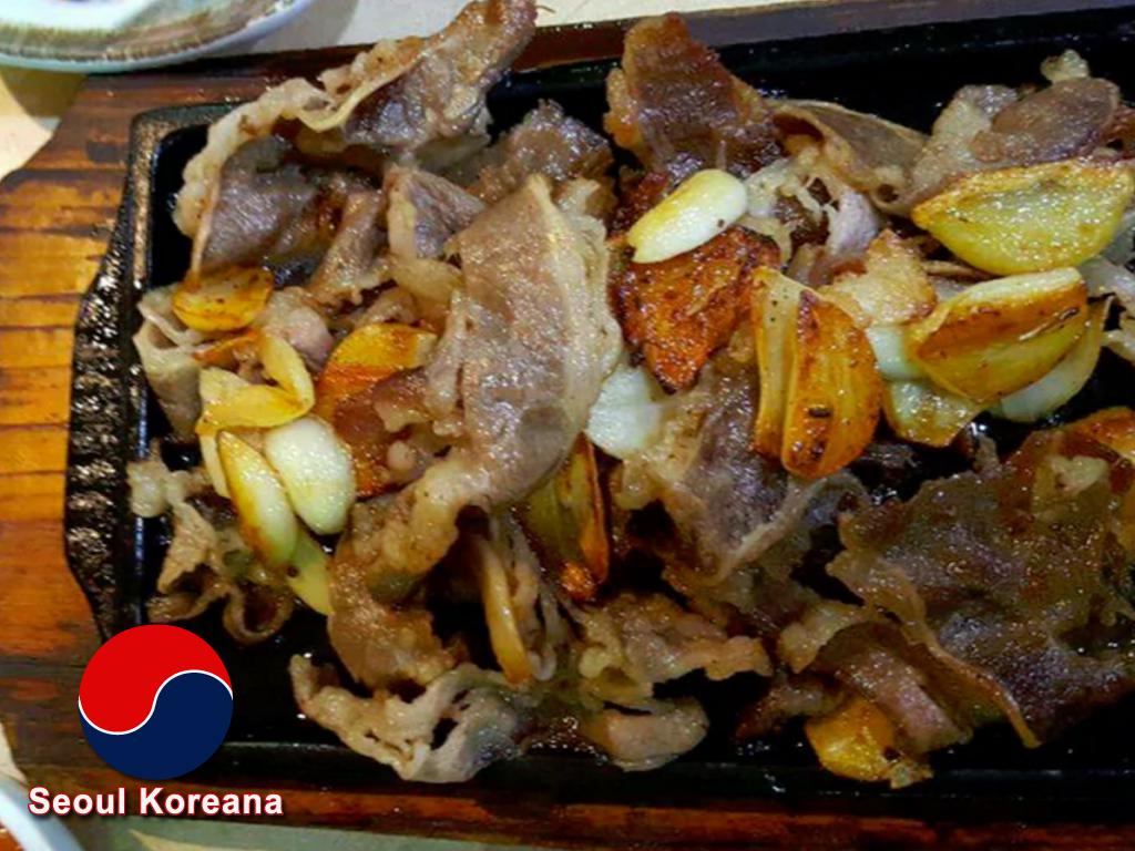 Seoul Koreana  Menu