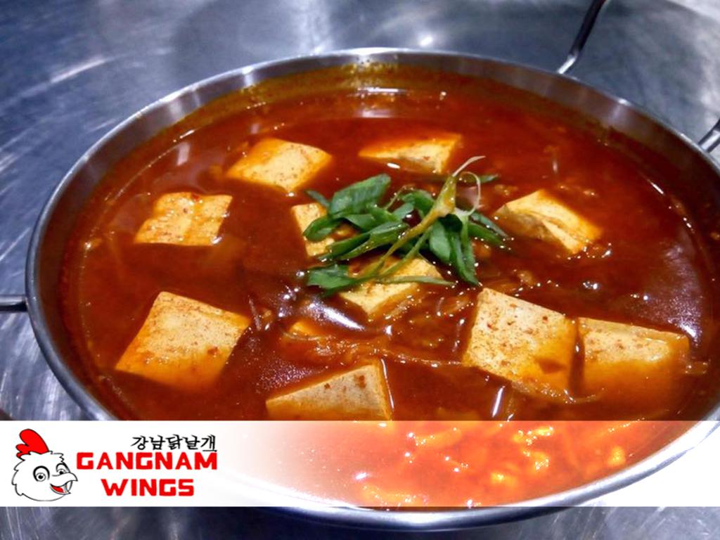 Spicy Beef with Tofu Noodle Soup