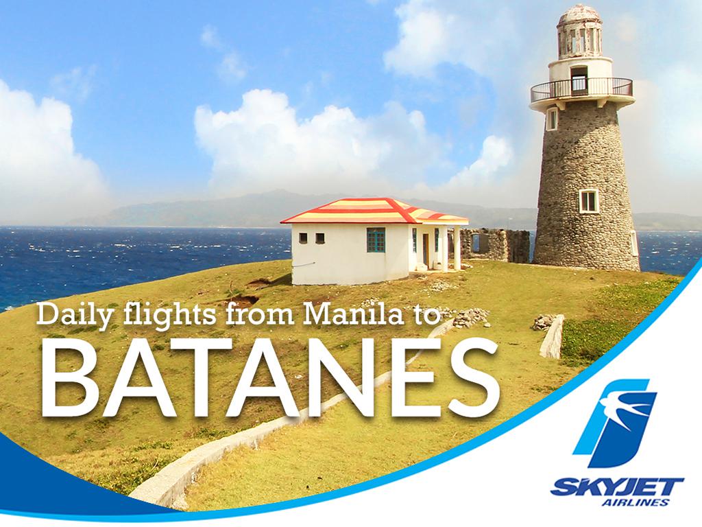 Daily flights  from Manila to Batanes