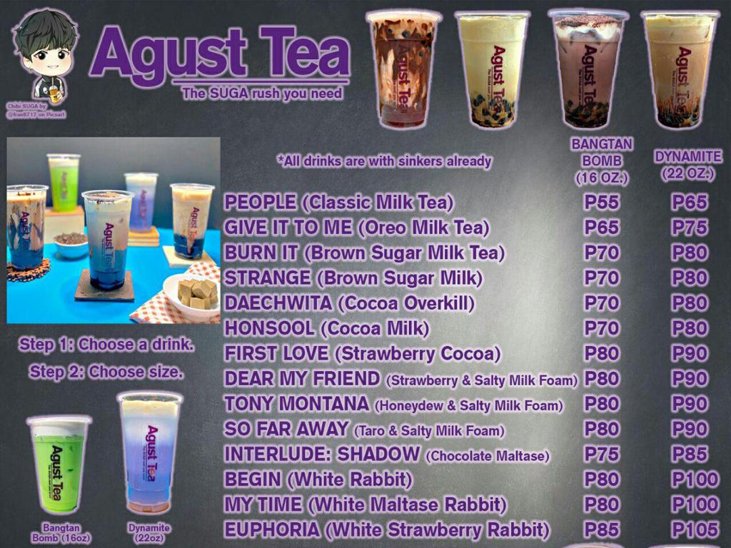 Agust Tea
Bubble Tea Shop