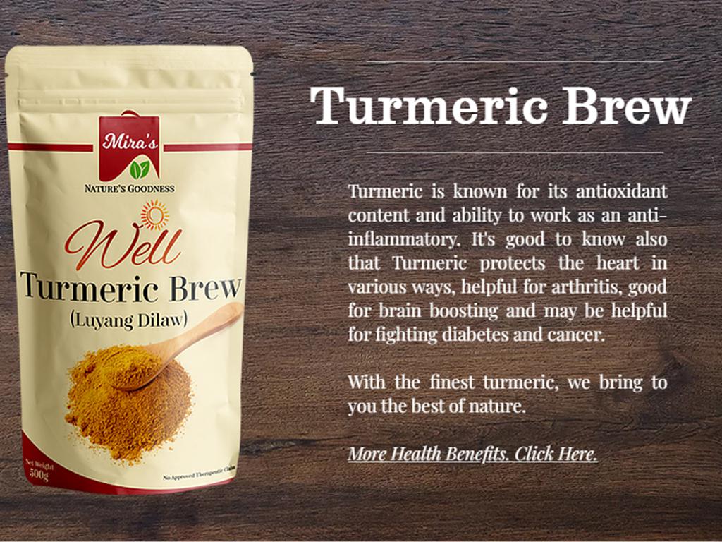 Mira's Turmeric Products